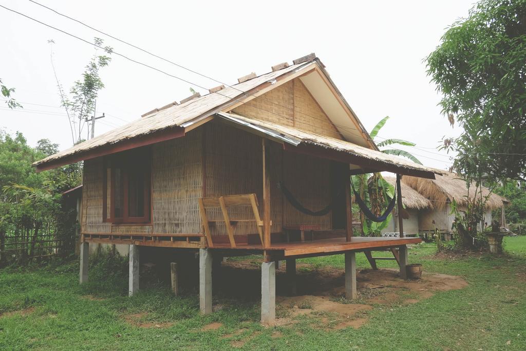 Champa Lao Bungalows 호텔 방 비엥 외부 사진