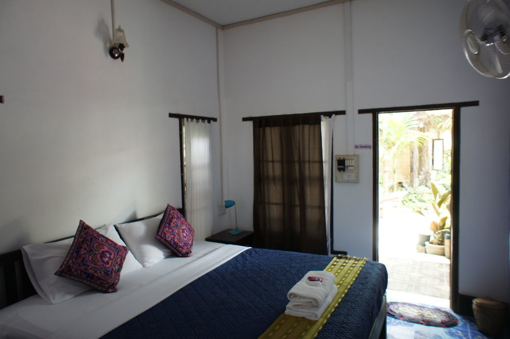Champa Lao Bungalows 호텔 방 비엥 외부 사진